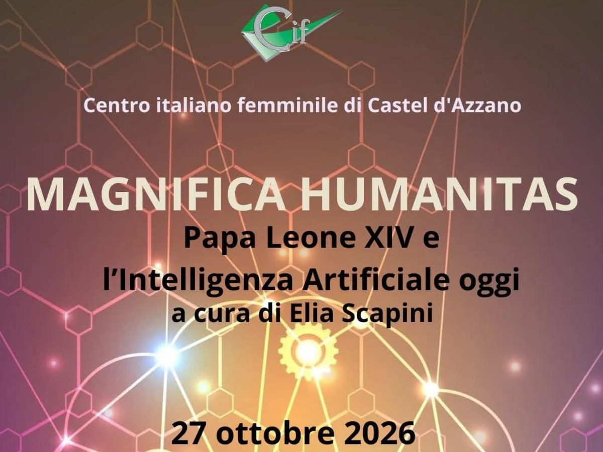 CIF CASTEL D'AZZANO "Papa Leone XIV  e l'intelligenza artificiale oggi"